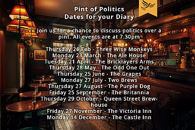 pint of politics