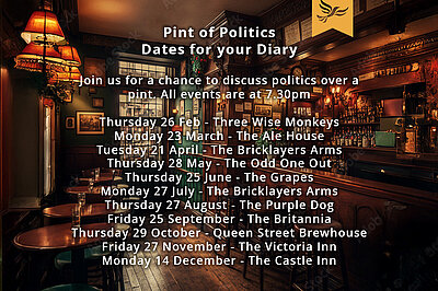 pint of politics