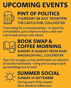 Upcoming events