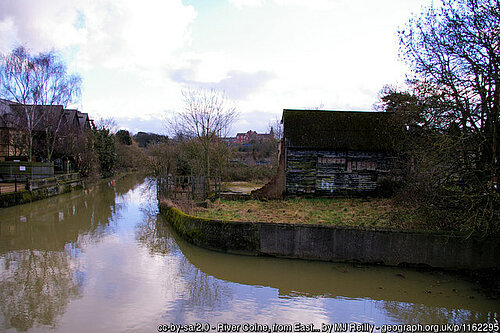 River Colne from East Street Bridge